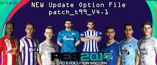 Images -  New Option File Update Transfer T99 Patch V4.1 PES 2017