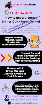 How to Import Journal Entries QuickBooks Online