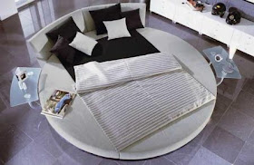 diseño cama circular