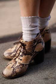 snake skin booties seattle street style fashion 