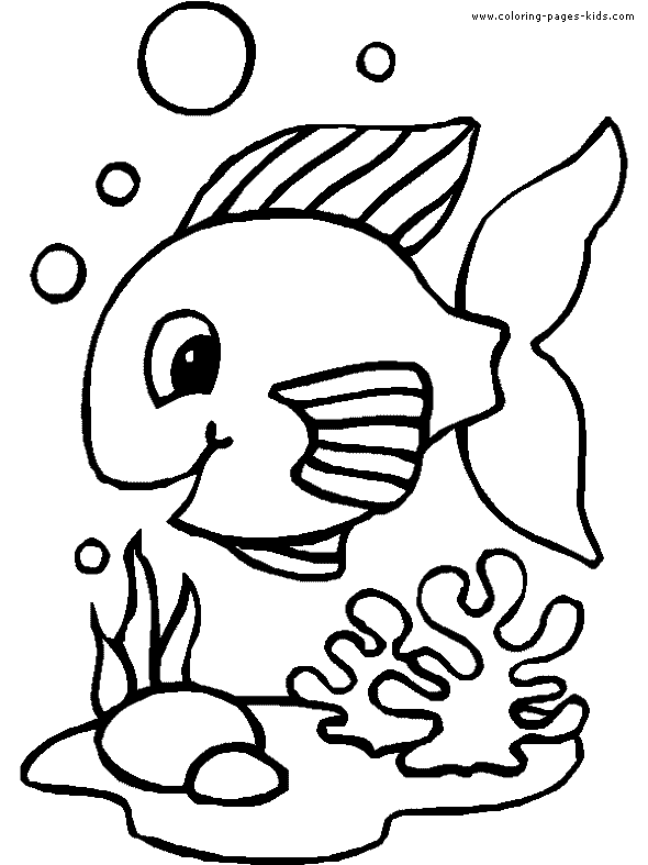 Peixe Para Colorir Desenhos De Animais Marinhos Desenhos Para Colorir