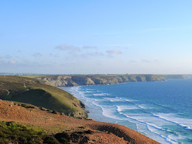Wheal Coates mine coastal footpath
