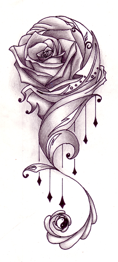 Mehndi Design Rose Tattoos