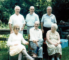 Jean-Marie, Joseph, Jean-Paul, Laurette and Real Beauvais and Stella Moisan