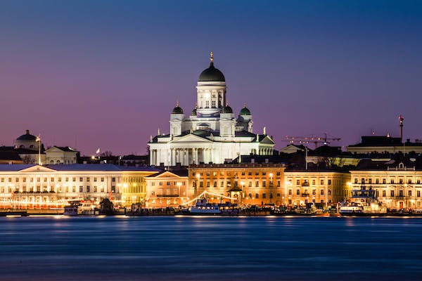 Top 100 Destinations from Finland