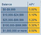 Online checking account