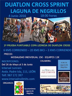 duatlon cross Laguna de Negrillos