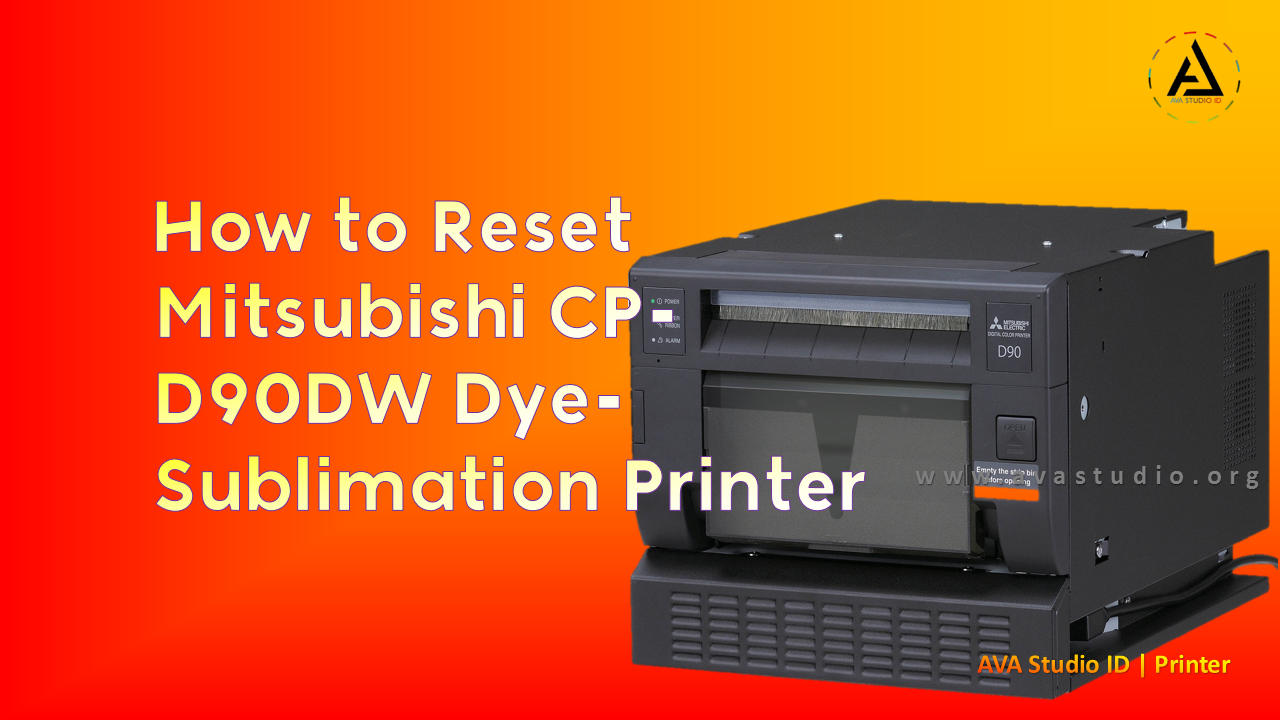 Mitsubishi CP-D90DW Dye-Sublimation Printer