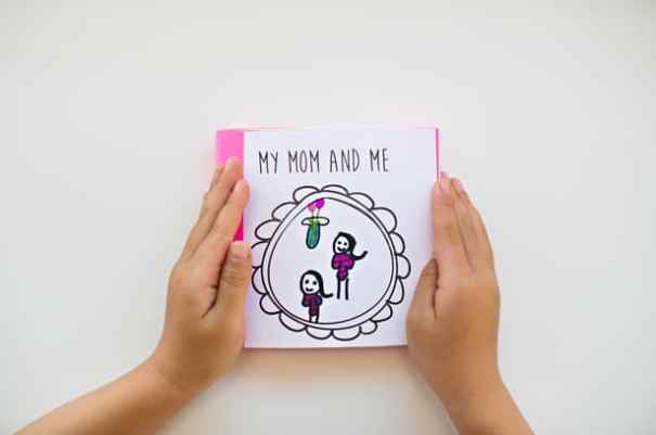 Mother’s Day Paper Crafts for Kids, Mother’s Day Questionnaire