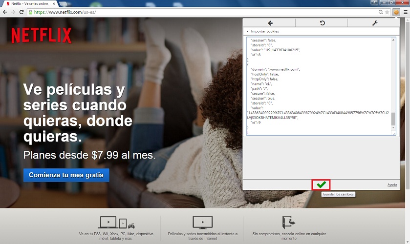 TUTORIAL ¿Como Usar Cookies Netflix en Google Chrome