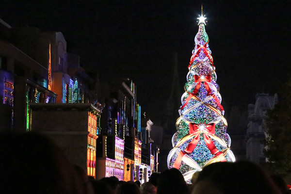 USJ 2014世界一のクリスマス・ツリー 点灯 ＜よっしゃ、USJ＞