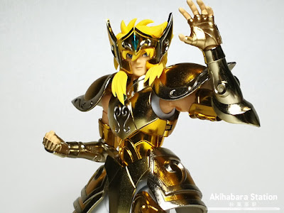 Review del Saint Cloth Myth EX Aquarius Hyoga Gold Cloth de Saint Seiya - Tamashii Nations