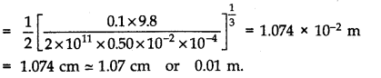 Solutions Class 11 Physics Chapter -9 (Mechanical Properties of Solids)