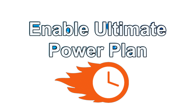 How to Enable the Ultimate Power Plan on Windows 10