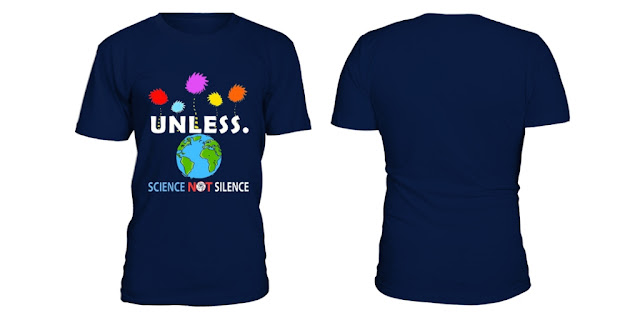  T-SHIRT MARCH FOR SCIENCE EARTH DAY 