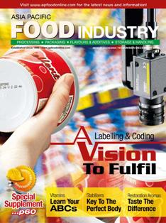 Asia Pacific Food Industry 2009-10 - November & December 2009 | ISSN 0218-2734 | TRUE PDF | Mensile | Professionisti | Alimentazione | Bevande | Cibo
Asia Pacific Food Industry is Asia’s leading trade magazine for the food and beverage industry. Established in 1985, APFI is the first BPA-audited magazine and the publication of choice for professionals throughout the industry with its editorial coverage on the latest research, innovative technologies, health and nutrition trends, and market reports.