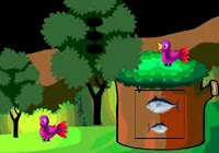 Games2Live Trapped Pink Bird Rescue