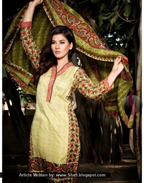 Pareesa Lawn 2015 Vol-2 with Prices