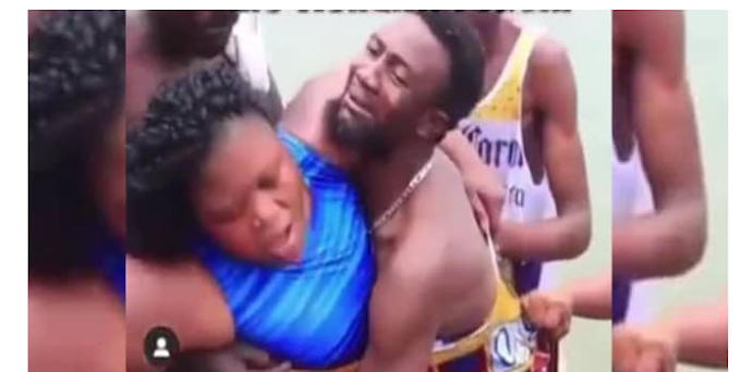 Adulterous Couple Cries For Help As They Stuck In Each Other While Having S3x (Video)