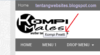 Cara mengganti gambar header template kompi males