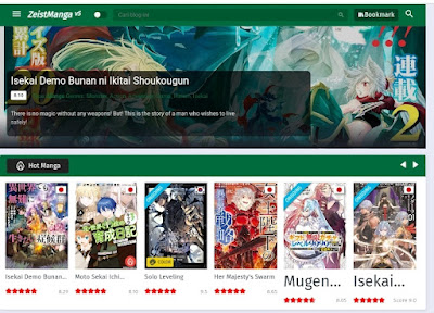 ZeistManga v5 - Movies, Anime Download Premium Blogger Template [Update Version]