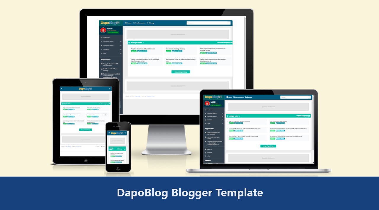 Blogger Template Mirip Dapodik