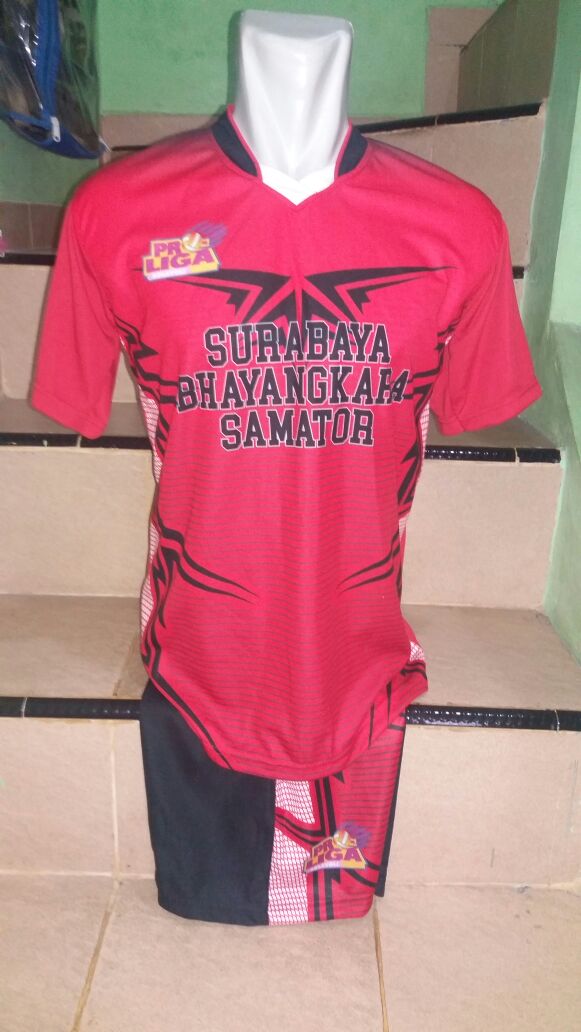 PRADANA SPORT JERSEY PRINTING Kaos  Voli  Motif  Proliga