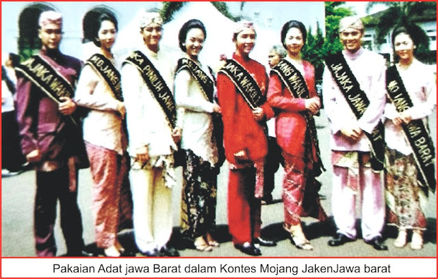 gambar pakaian adat kontes mojang jawa barat