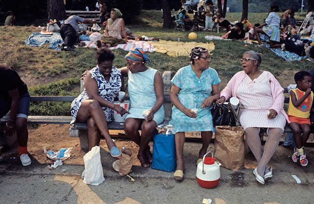 Fotografías de Harlem durante la década de los 80