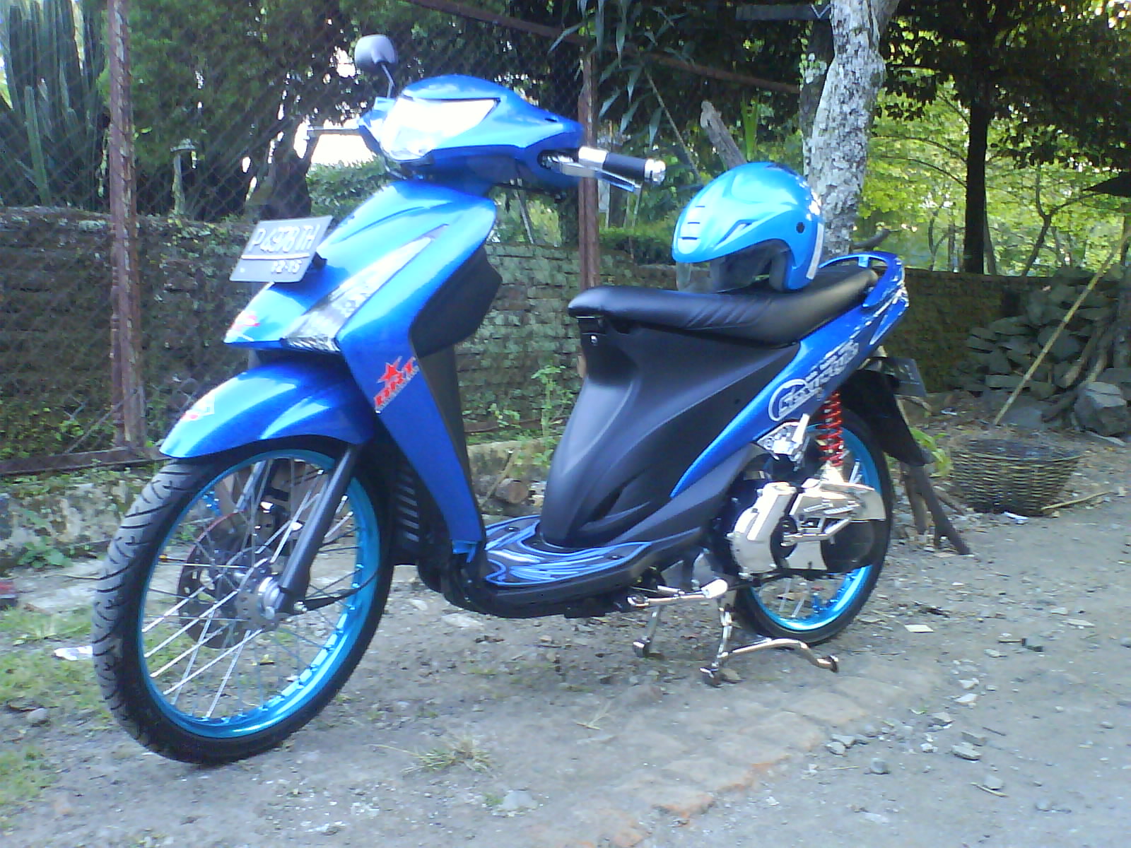 Foto Modifikasi Motor Spin Modifikasi Motor Beat Terbaru
