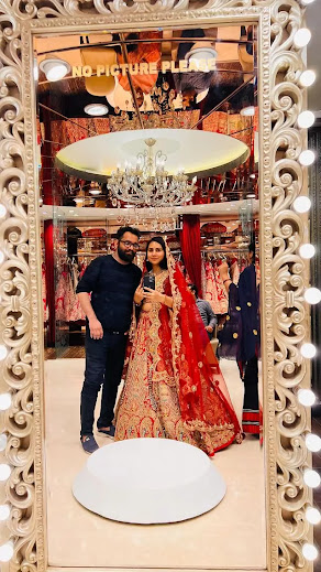 Ashish Gautam sir with his wife