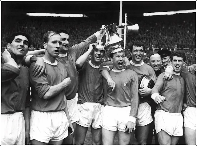 Manchester United FA Cup 1963 Leicester