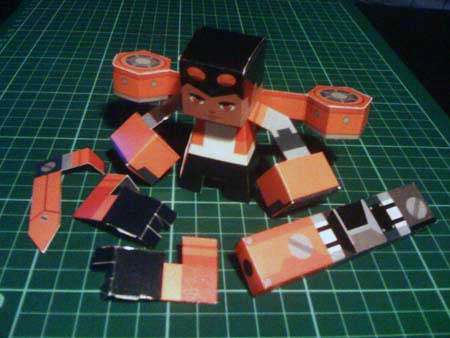 Generator Rex Paper Toy