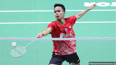 Jadwal dan Live Streaming Final China Open 2019 : Anthony Ginting vs Kento Momota