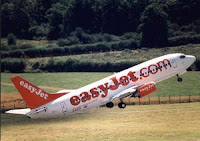 EasyJet taking off