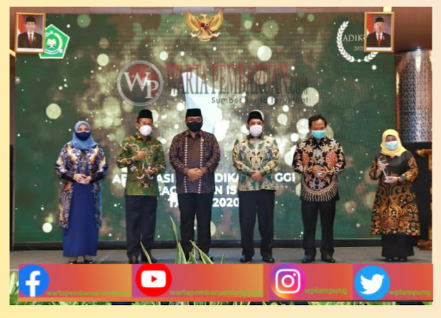 UIN Lampung Terima Penghargaan ADIKTIS 2020