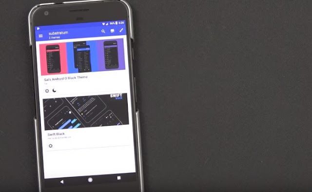 Cara Memasang subtratum dan Andromeda tanpa ROOT Android Oreo Panduan lengkap ganti tema Android Oreo tanpa ROOT dengan Andromeda dan Substratum