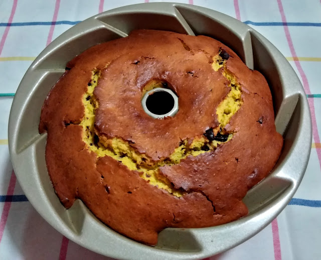 Ciambella arancio e cioccolato