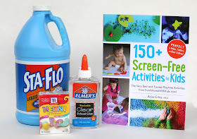 DIY Kits for Creative Gifts:  Ideas for small or large sensory kits for a gift for a friend or classmate, your child's preschool teacher or caregiver, a grandparents house or babysitter's kit, gift basket for a fundraising auction, birthday party or baby shower gift!  From Fun at Home with Kids