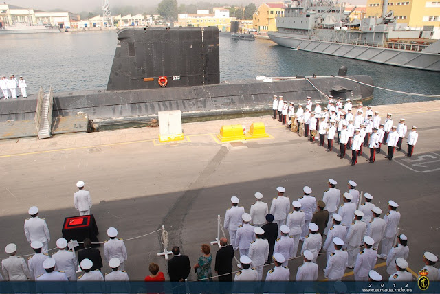 El patrullero ‘Chilreu’ y el submarino ‘Siroco’ causan baja en la Armada.