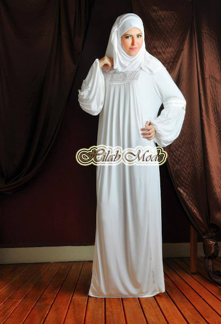 Hijab blanc