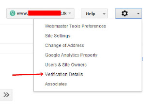 Verification Webmaster Google