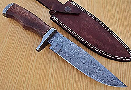 REG-U-1181 Custom Handmade Damascus Steel 12.2" Inches Hunting Knife