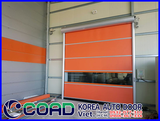 Cửa cuốn nhanh, cửa cuốn tốc độ cao, cửa đóng mở nhanh, high speed door, COAD