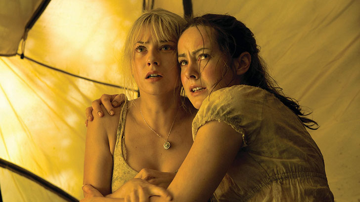 Laura Ramsey e Jena Malone como Stacy e Amy no filme 'As Ruínas', de Carter Smith | Foto: © 2008 Paramount Pictures