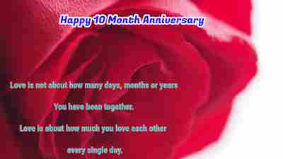 Happy 10th marriage anniversary