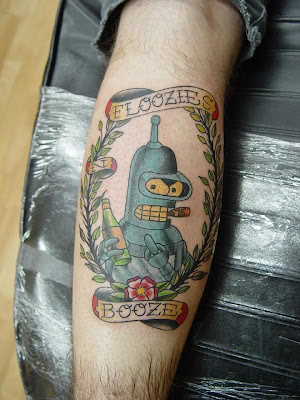 Futurama Tattoo Design Picture Gallery - Futurama Tattoo Ideas