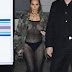 Kim Kardashian steps out in see-through dress (photos)