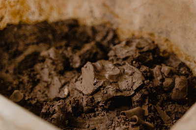 Silty clay soil