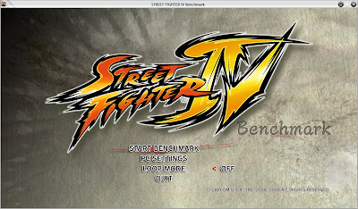 Benchmark for Street Fighter IV PC version